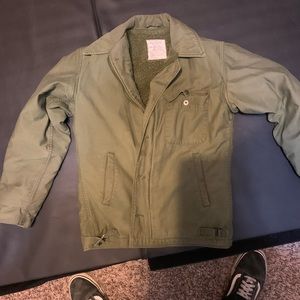 Vintage real a2 deck jacket. Size small (38-40)